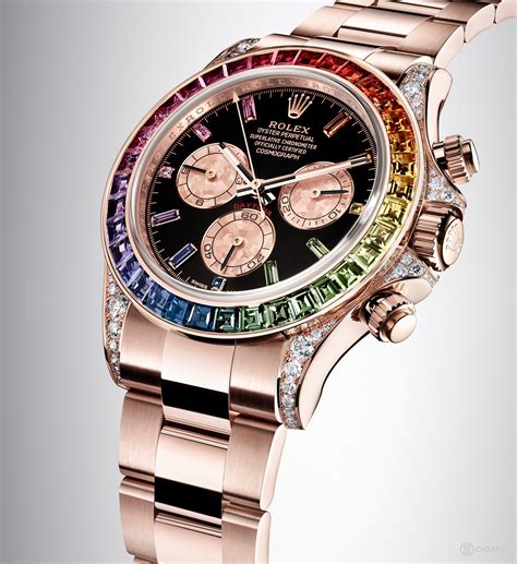 blaken rolex daytona|Rolex 116595 rainbow price.